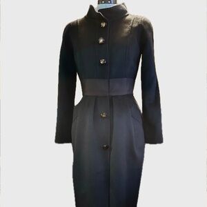 ODLR Black Wool Coat